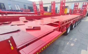 7 Axle Low Bed Semi Trailer