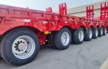 7 Axle Low Bed Semi Trailer
