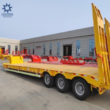 3 Axle Low Bed Semi Trailer