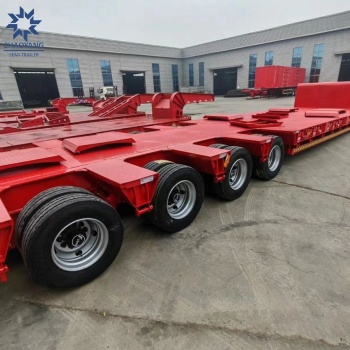 4 Axle Low Bed Semi Trailer