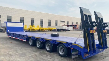 4 Axle Lowbed Trailer