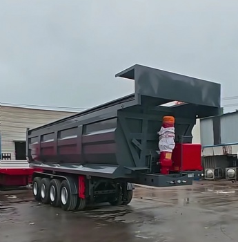 4 axle tipper semi trailer
