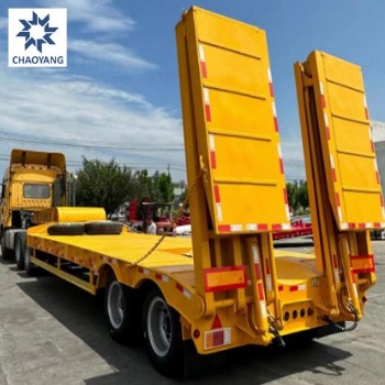2 Axle Low Bed Semi Trailer will export to Kenya